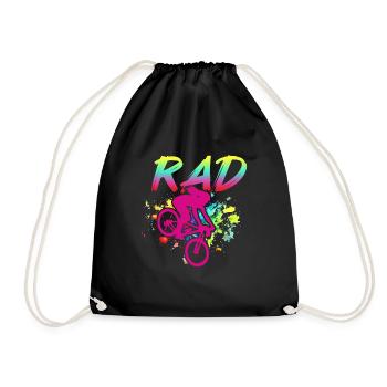 BMX Rider Fille Vélo Vélo Cascade Racing Enfants - Sac de sport léger - noir - Devant