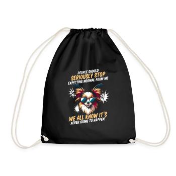 Papillon - Sac de sport léger - noir - Devant