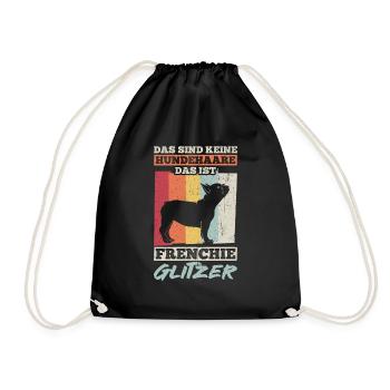Frenchie Dog Walk Dog Fan Dog Owner Dog Dog - Sac de sport léger - noir - Devant