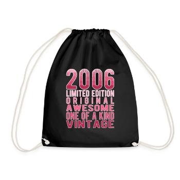 Edition limitée depuis 2006 Anniversaire Millésime 2006 - Sac de sport léger - noir - Devant