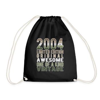 Edition limitée depuis 2004 Anniversaire Millésime 2004 - Sac de sport léger - noir - Devant