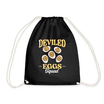 Oeufs farcis Oeufs farcis - Sac de sport léger - noir - Devant