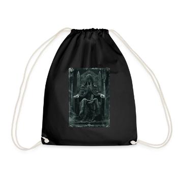 The High Priestess Tarot - Drawstring Bag - black - Front