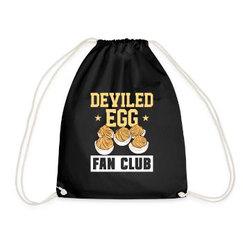 Oeufs farcis Oeufs farcis - Sac de sport léger - noir - Devant