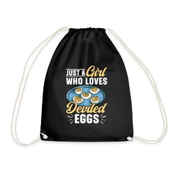 Oeufs farcis Oeufs farcis - Sac de sport léger - noir - Devant