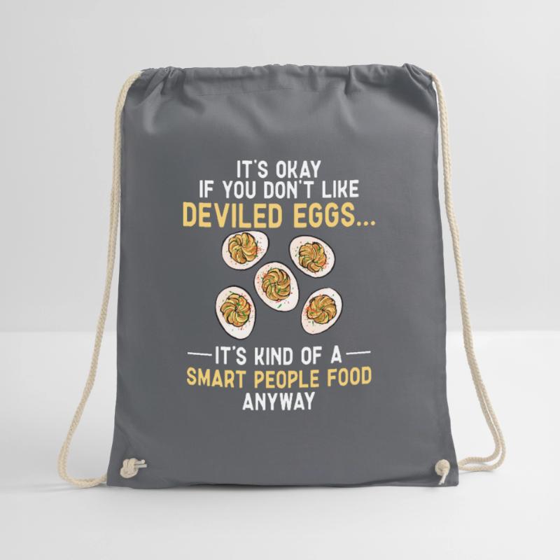 Stuffed Eggs Deviled Eggs Drawstring Bag
