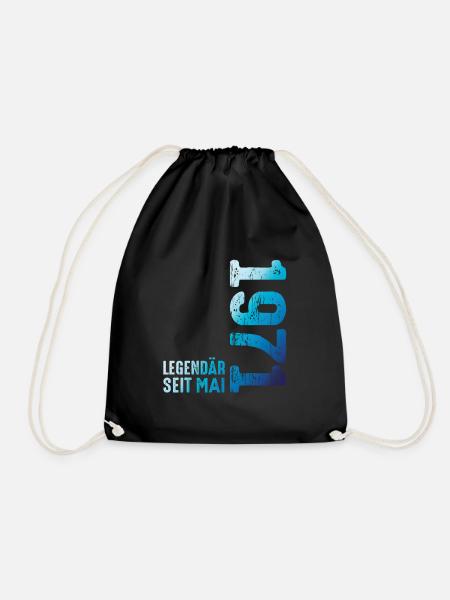 Limited Edition May 1971 Legendär Seit May 1971 - Turnbeutel - Schwarz