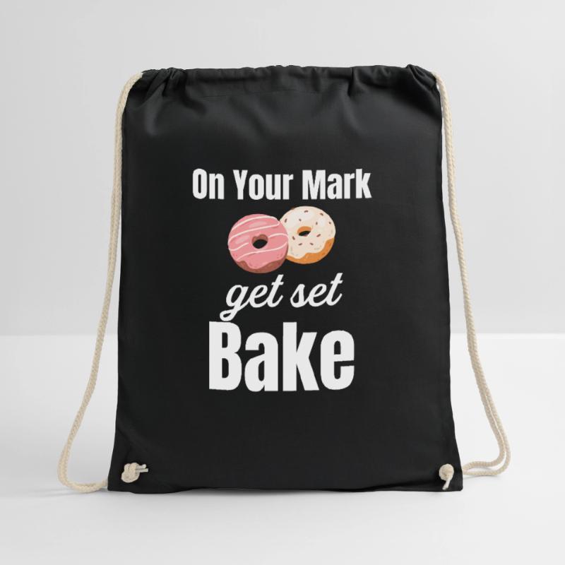 Ready, bake! Culinary bread Drawstring Bag