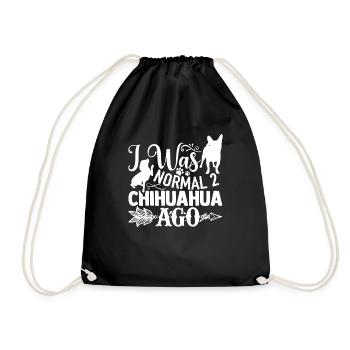 Drôle Chiweenie Maman Maman Propriétaire de chien Chien amoureux des chiots - Sac de sport léger - noir - Devant