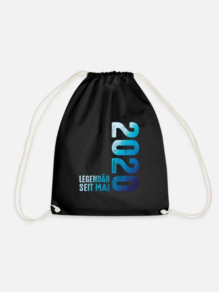 Limited Edition May 2020 Legendär Seit May 2020 - Turnbeutel - Schwarz