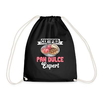 Concha Hispanique Mexicain Pan Dulce - Sac de sport léger - noir - Devant