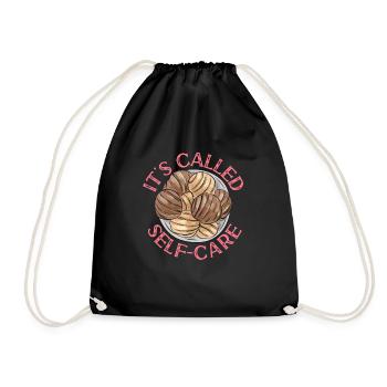 Concha Hispanique Mexicain Pan Dulce - Sac de sport léger - noir - Devant