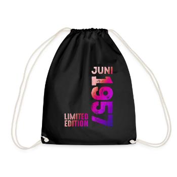 Edition limitée juin 1957 Légendaire depuis juin 1957 - Sac de sport léger - noir - Devant