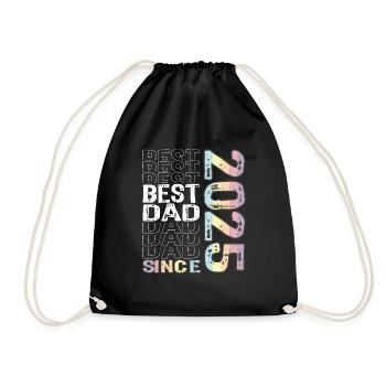Meilleur papa du monde depuis la fête des pères 2025 - Sac de sport léger - noir - Devant
