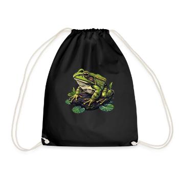 Bullfrogs Bullfrog - Drawstring Bag - black - Front