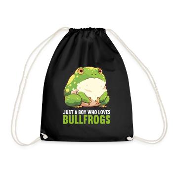 Bullfrogs Bullfrog - Drawstring Bag - black - Front