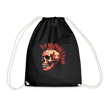 Bow Hunting Bow Hunter Iroquois - Drawstring Bag - black - Front