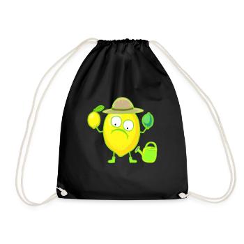 Citron Citron Jardinier Citronnier Jardin Fermier - Sac de sport léger - noir - Devant