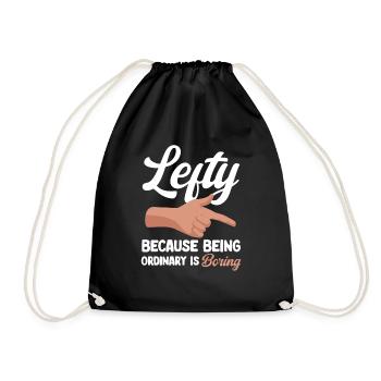 Gaucher - Sac de sport léger - noir - Devant