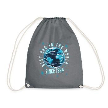 Meilleur papa du monde depuis 1994 Fête des pères - Sac de sport léger - gris - Devant