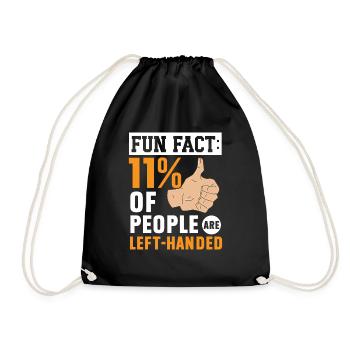 Gaucher - Sac de sport léger - noir - Devant