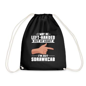 Gaucher - Sac de sport léger - noir - Devant