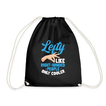 Gaucher - Sac de sport léger - noir - Devant
