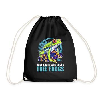 Rainette Baumfrösche Baumfrosch - Sac de sport léger - noir - Devant