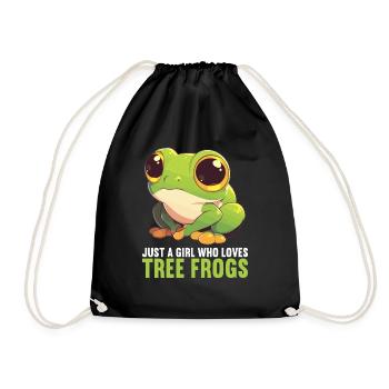 Rainette Baumfrösche Baumfrosch - Sac de sport léger - noir - Devant