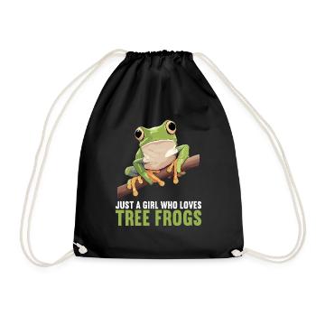 Rainette Baumfrösche Baumfrosch - Sac de sport léger - noir - Devant