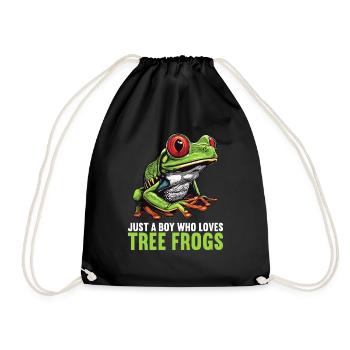 Rainette Baumfrösche Baumfrosch - Sac de sport léger - noir - Devant
