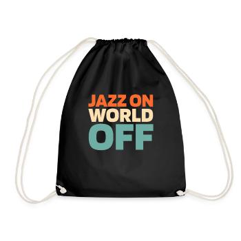 Musique Jazz Jazz On World Off - Sac de sport léger - noir - Devant