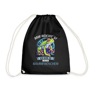 Rainette Baumfrösche Baumfrosch - Sac de sport léger - noir - Devant