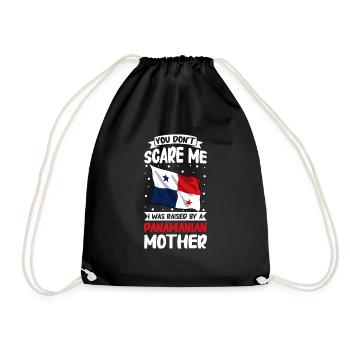 Drapeau panaméen Drapeau panaméen - Sac de sport léger - noir - Devant
