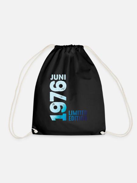 Limited Edition Juli 1976 Legendär Seit Juli 1976 - Turnbeutel - Schwarz