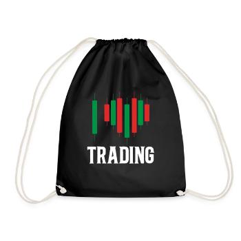 Trading Crypto Stock Market Investor Day Trader - Sac de sport léger - noir - Devant