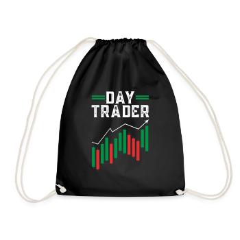 Trading Crypto Stock Market Investor Day Trader - Sac de sport léger - noir - Devant