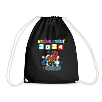 Inscription scolaire 2024 de l’école de la rentrée scolaire - Sac de sport léger - noir - Devant