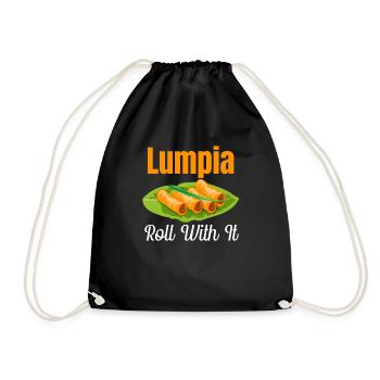 Lumpia Roll With It Pinoy Shanghai Lover Adobo - Sac de sport léger - noir - Devant