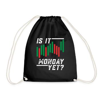 Trading Crypto Stock Market Investor Day Trader - Sac de sport léger - noir - Devant
