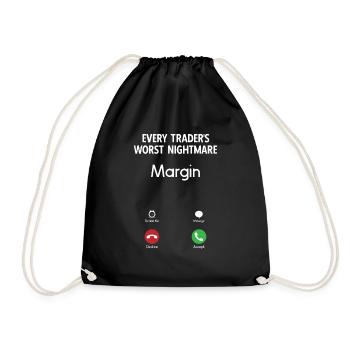 Trading Crypto Stock Market Investor Day Trader - Sac de sport léger - noir - Devant