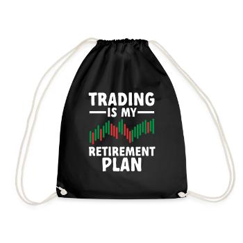 Trading Crypto Stock Market Investor Day Trader - Sac de sport léger - noir - Devant