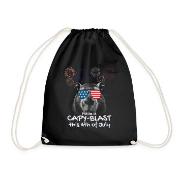 Amusez-vous Capy-Blast ce 4 juillet - Patriot - Sac de sport léger - noir - Devant