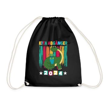 Daycare Leavers 2024 School Enrollment 2024 - Drawstring Bag - black - Front