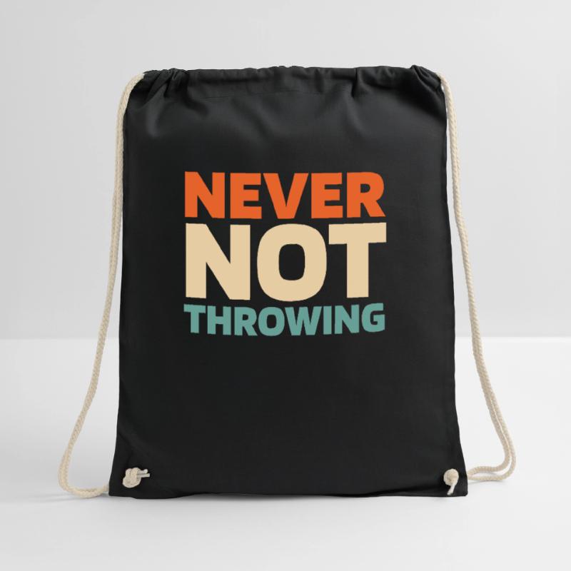 Axe Throwing Axe Thrower Drawstring Bag