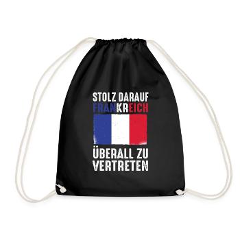 Français Français France - Sac de sport léger - noir - Devant