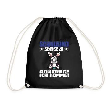 Inscription scolaire 2024 de l’école de la rentrée scolaire - Sac de sport léger - noir - Devant
