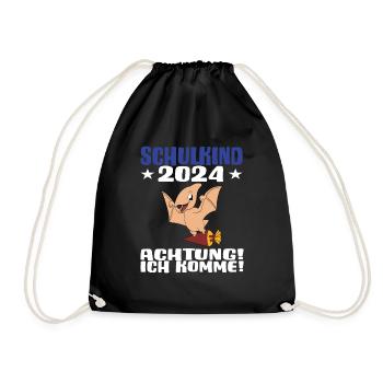 Inscription scolaire 2024 de l’école de la rentrée scolaire - Sac de sport léger - noir - Devant
