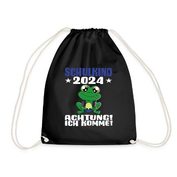 Inscription scolaire 2024 de l’école de la rentrée scolaire - Sac de sport léger - noir - Devant