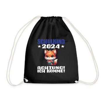 Inscription scolaire 2024 de l’école de la rentrée scolaire - Sac de sport léger - noir - Devant